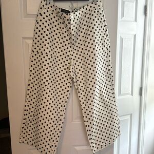 NWT polka dot ankle jeans